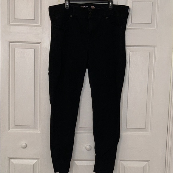 Torrid Black High Rise Women Jeans - Picture 6 of 7